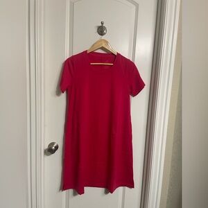 NWOT Woolx Georgie Dress, Size Small, Viva Magenta